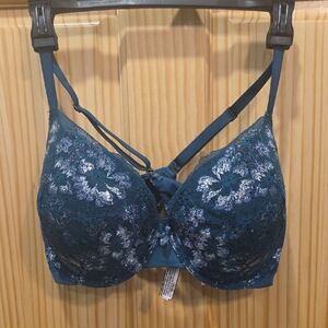 Victoria's Secret Teal Lace Bra